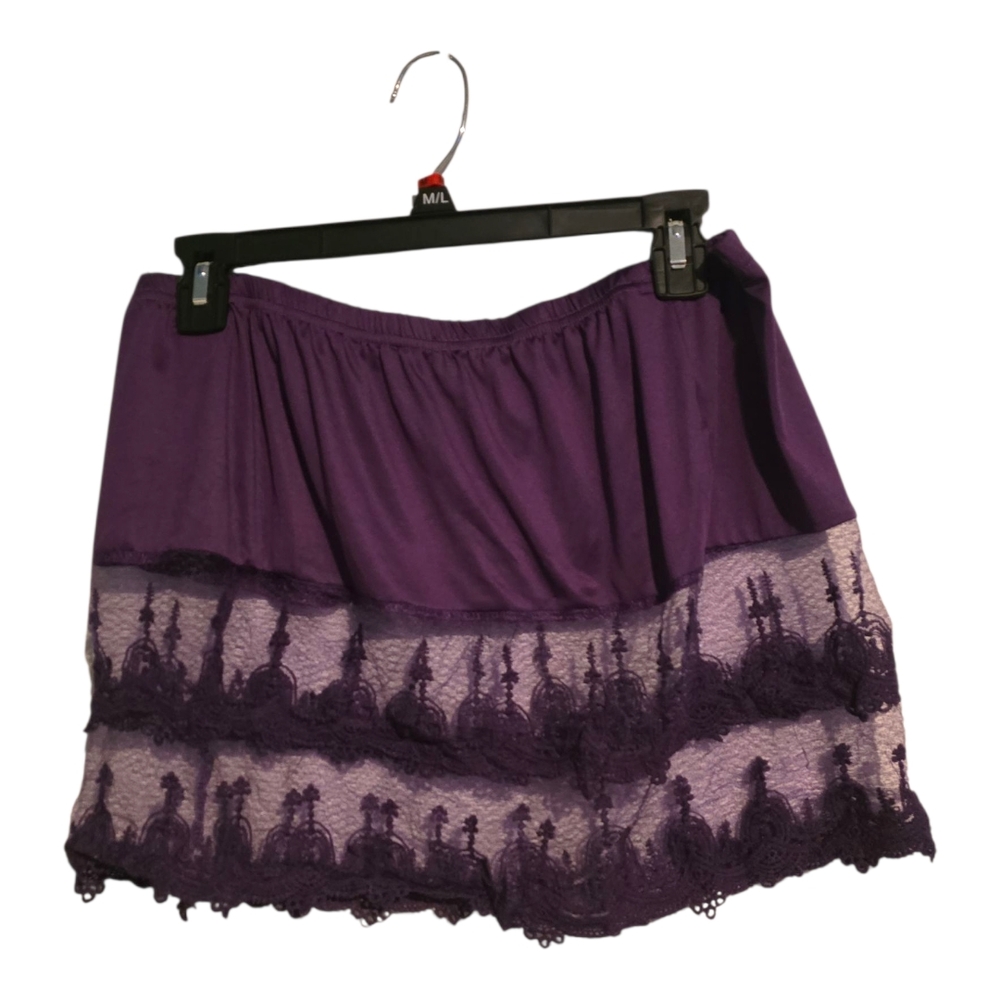 Purple Lace Women's Skirt
